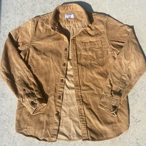 Mens Corduroy Button-up